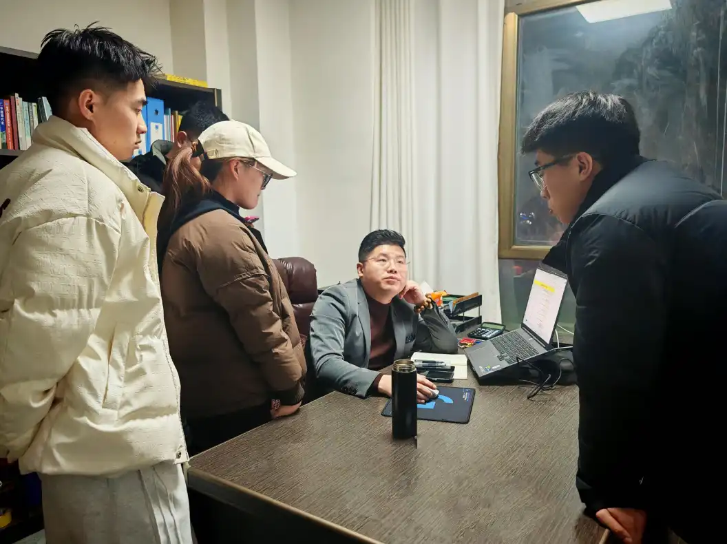 马校长为学员做选岗指导